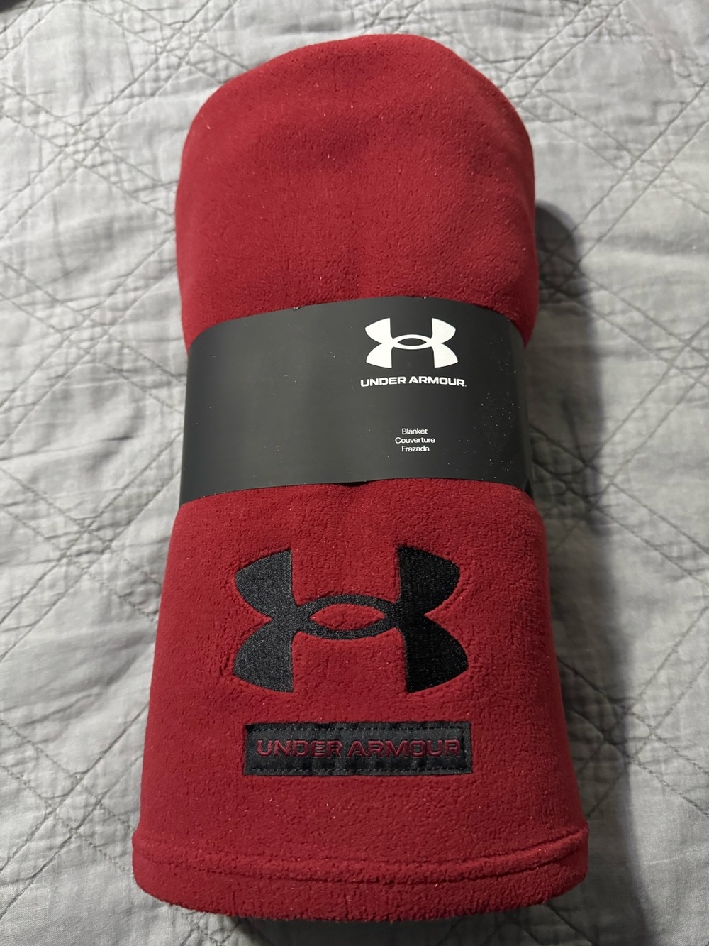 Under Armour Red Fleece Blanket